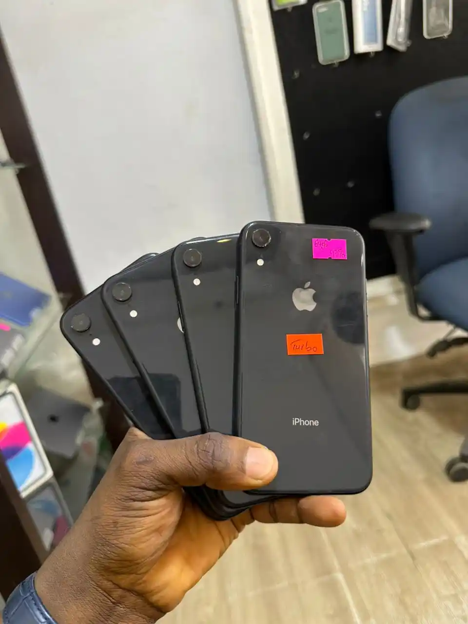 Image from #GOODDEAL433: *🚨Turbo iPhone XR With 64GB & 85%+ Battery Health…70K EACH & 200K For...