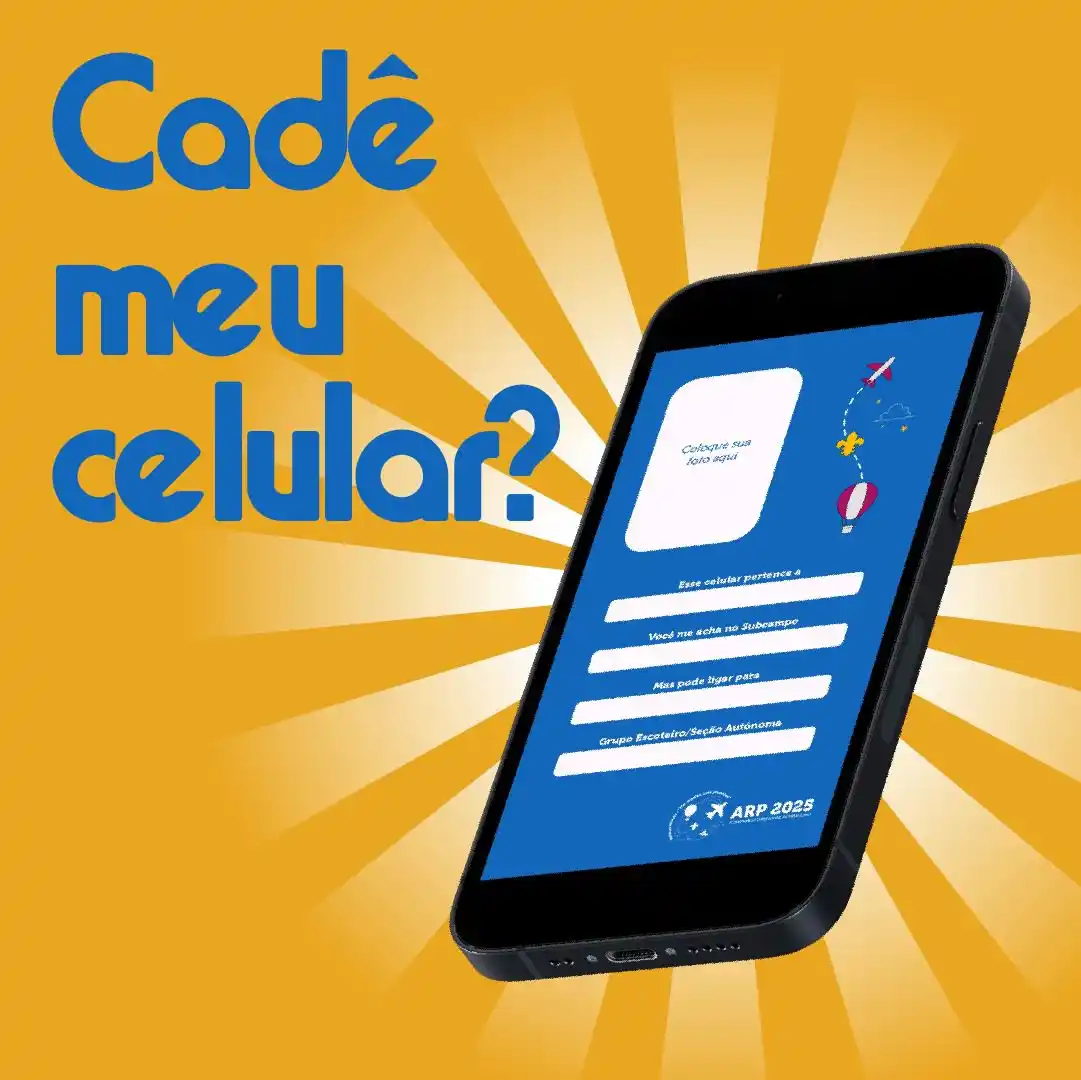 Image from Escoteiros SP: Você é daqueles que sempre perde o celular em evento escoteiro? ⚜️   B...
