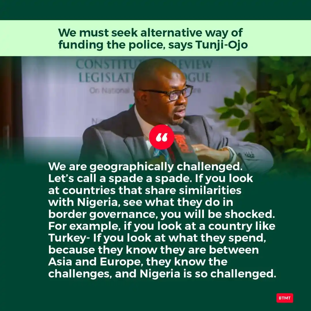 Image from Interior Updates: We must seek alternative way of funding the Policre, says Dr. Olubunmi...