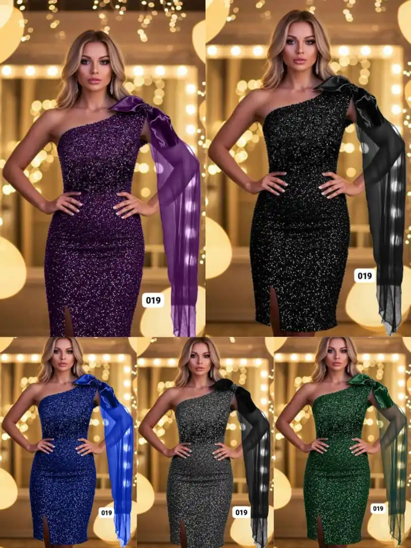 Image from ESO Fashion ♥️👗: ياجبار يارب  فستان رش سكر وكتف شال  *السعر 275 الف *المقاس من 38لل46* ...