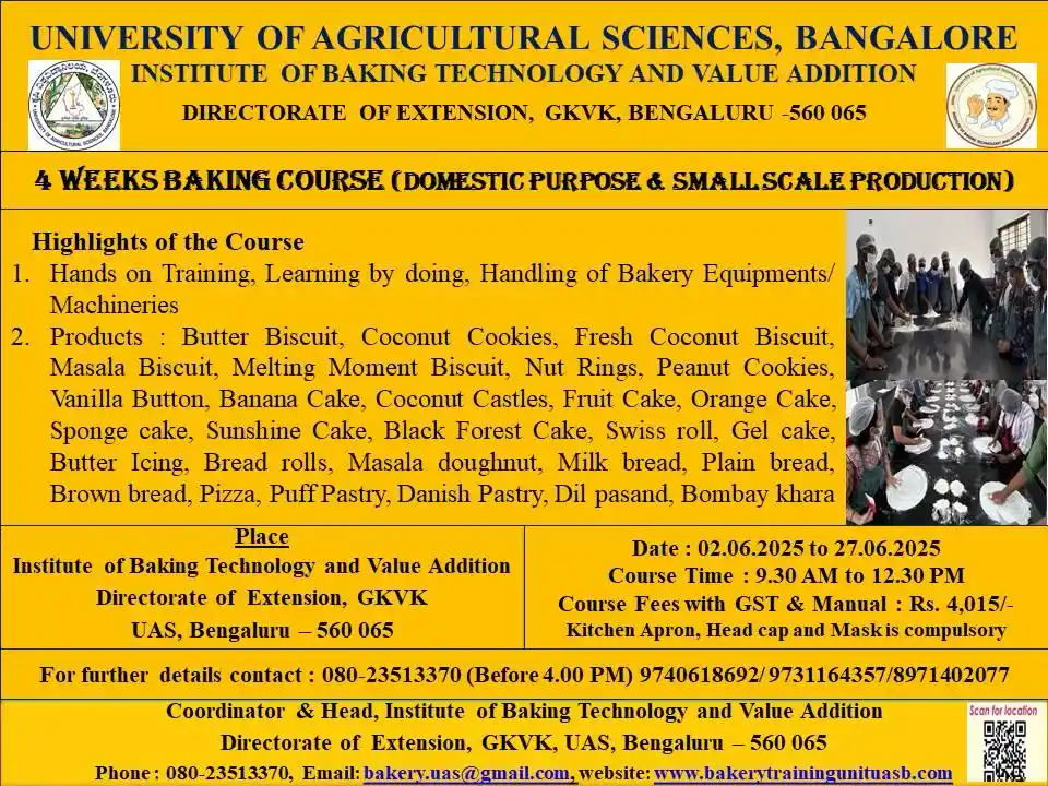 UAS BANGALORE post