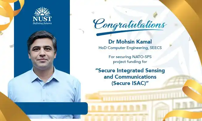 Image from NUST: At NUST, our vision of excellence knows no borders. Dr Mohsin Kamal ...