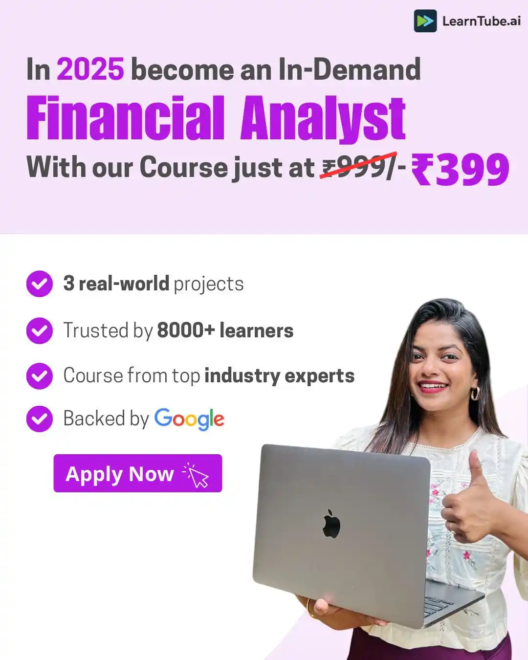 Image from Pan India Job: Become a Certified Financial Analyst with Learntube! 🚀 🚀 Original Pr...