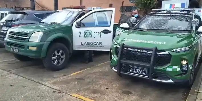 Image from ContratistasForestalesAG: *Carabinero resulta baleado en una pierna tras ataque de grupo armado ...