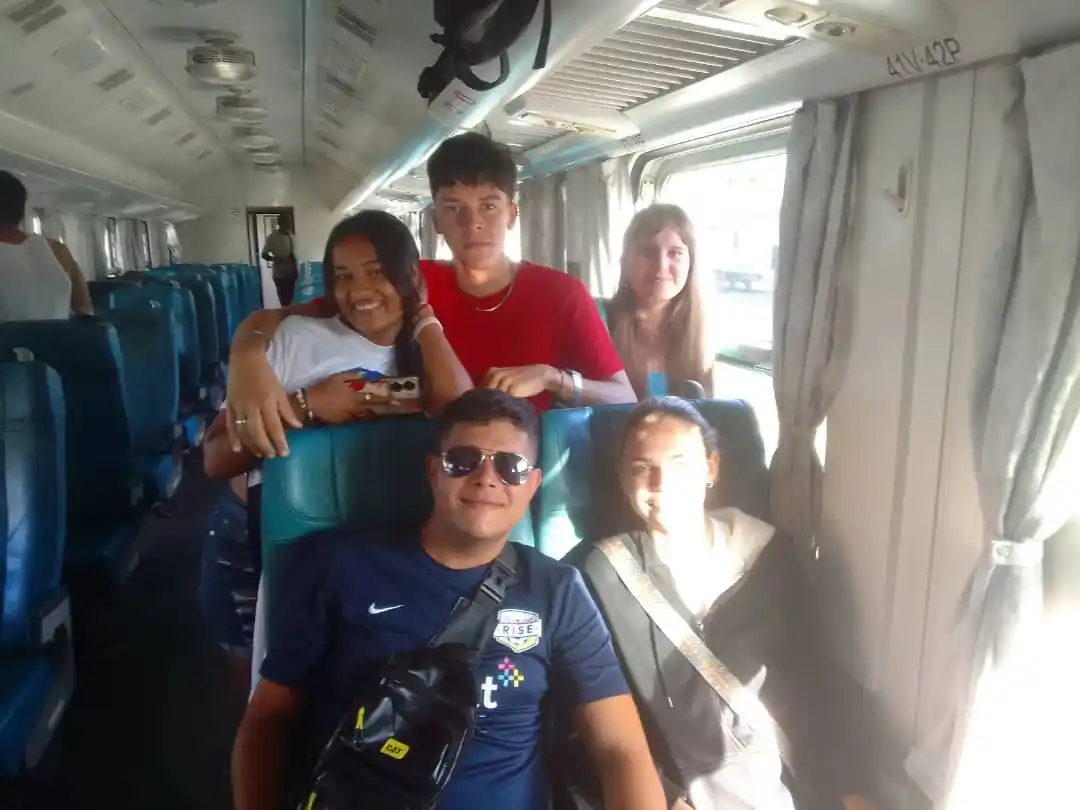 Image from Pinky Deportes: ♟️🇨🇺👍 Equipo Villa Clara ya se acerca al oriente del país, para par...
