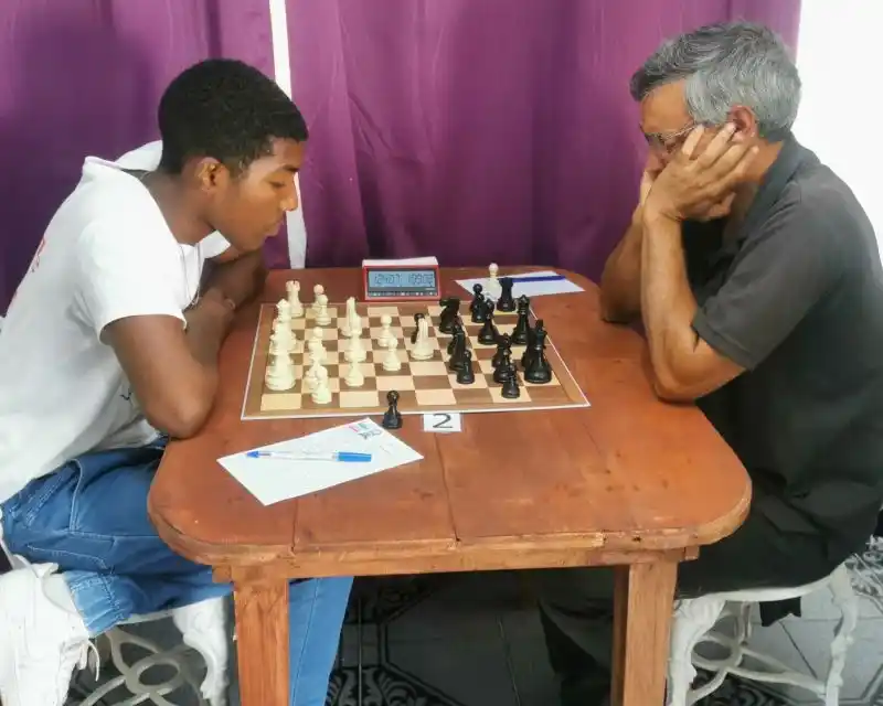 Image from Pinky Deportes: ♟🇨🇺👍 _*Guantanamero Juan Borges va liderando torneo Eleazar Jiménez...