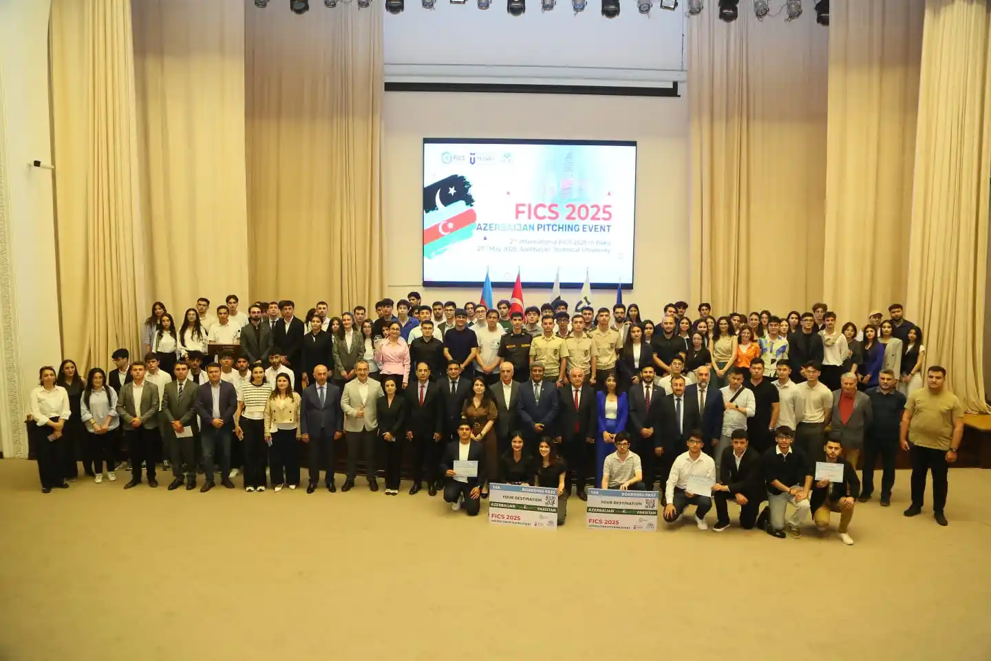 Image from NUST: FICS 2025's 2nd International Chapter was held on May 27 at AzTU, Baku...