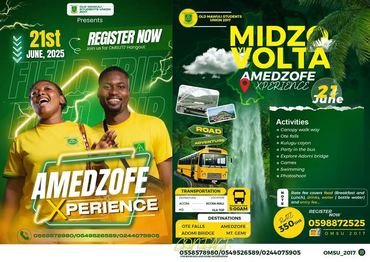 Image from OMSU Global💚💛💚💛: Have You Paid Yet ❗️ Have You Picked *OMSU17 AMEDZOFE XPERIENCE 📞* ...