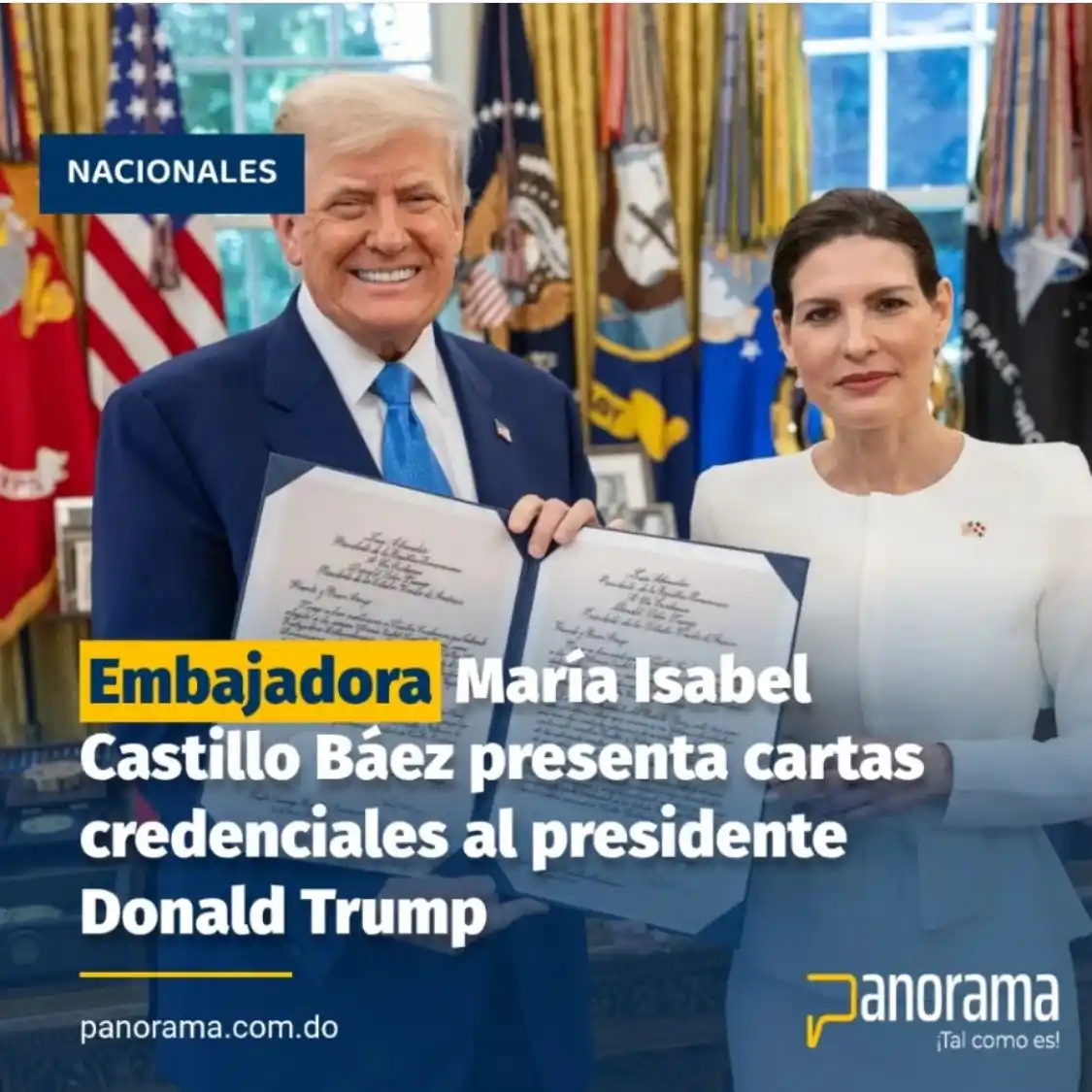 Image from Panorama_do 📰: https://panorama.com.do/embajadora-maria-isabel-castillo-baez-presenta...