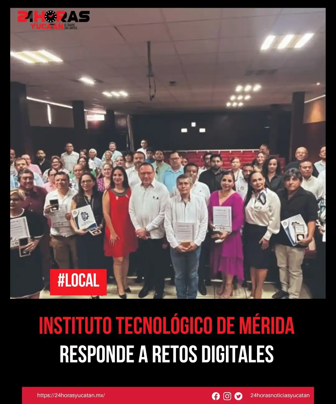 Image from 24 Horas Yucatán: 📍Instituto Tecnológico de Mérida responde a retos digitales. La nota ...