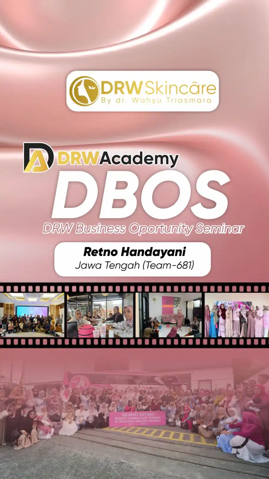 Image from DRW Skincare: Intip seminar bisnis DRW Skincare yang dibagikan oleh Beauty Consultan...