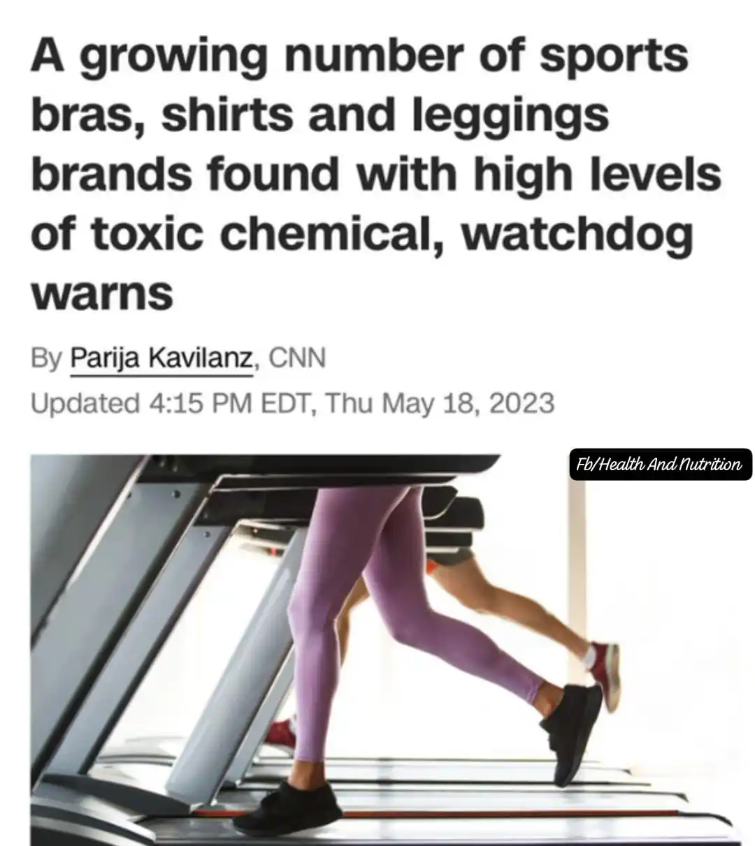 Image from Health And Nutrition: Ladies, stop wearing tight polyester sports bras and leggings  When yo...