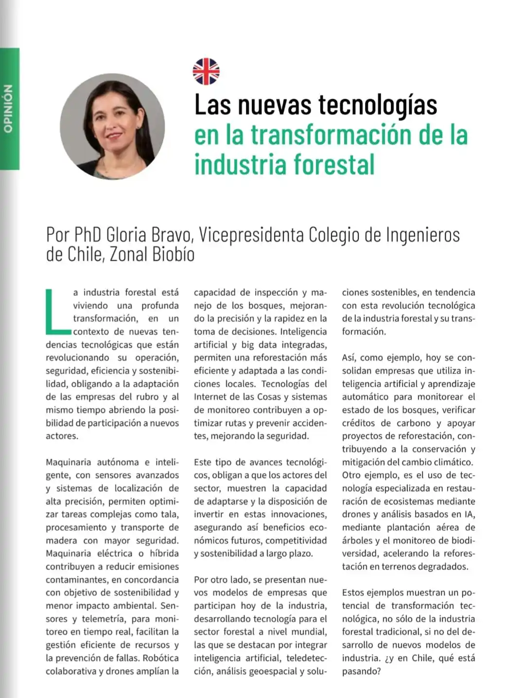 Image from ContratistasForestalesAG: 🌲🌳 “Las nuevas tecnologías en la transformación de la industria fore...