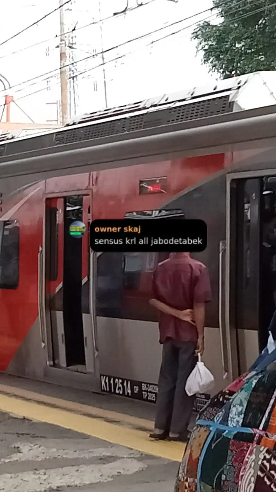 Image from ISKAI (Info dan Sensus Kereta Api Indonesia): *LINTAS RED LINE 🔴* ```1322:CLI-125.2001[12]``` `JAKARTAKOTA - BOGOR`...