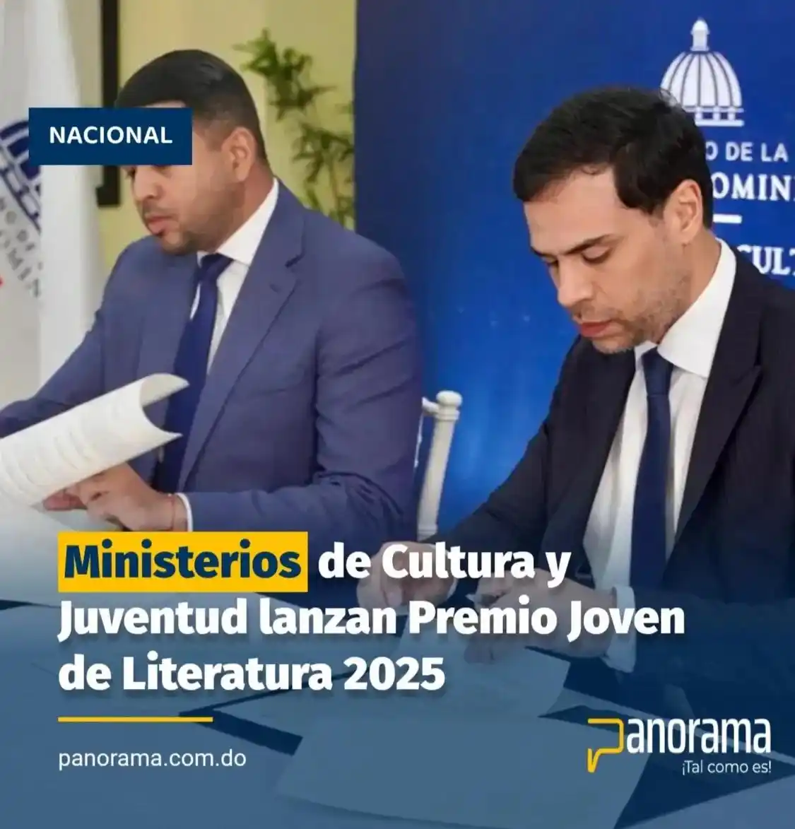 Image from Panorama_do 📰: 🔵Los ministerios de Cultura y Juventud anunciaron la convocatoria del...