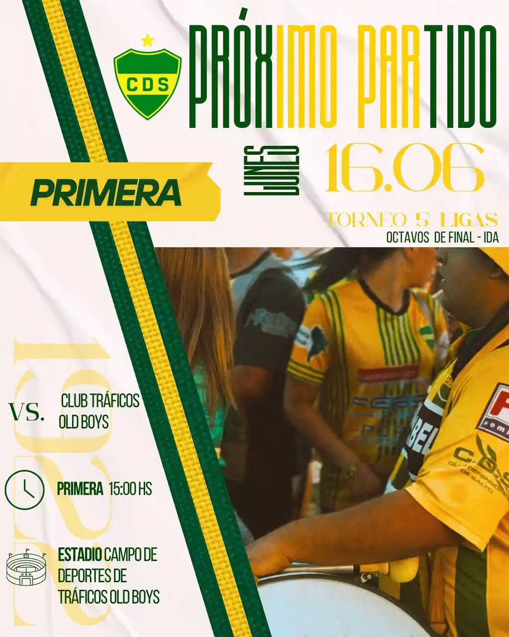 Image from Defensores de Salto 🔰🦜: LUNES 🤛 VOLVEMOS   Juega el loro, juega el Barrio Central 🔰 El lunes...