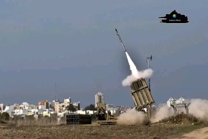 Image from Kalewa News ( En Français)🌏: Moyen-Orient : 🇮🇱🇮🇷Chaque intercepteur du dôme de fer coûte 50.000...