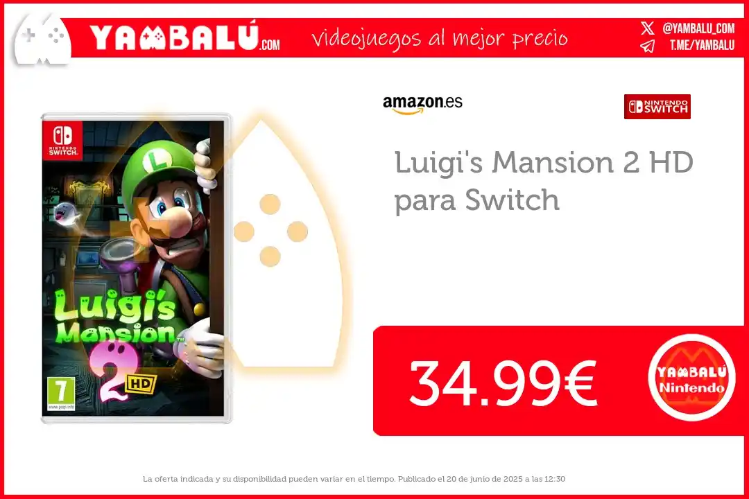 Yambalú Nintendo - Ofertas de videojuegos para Switch post