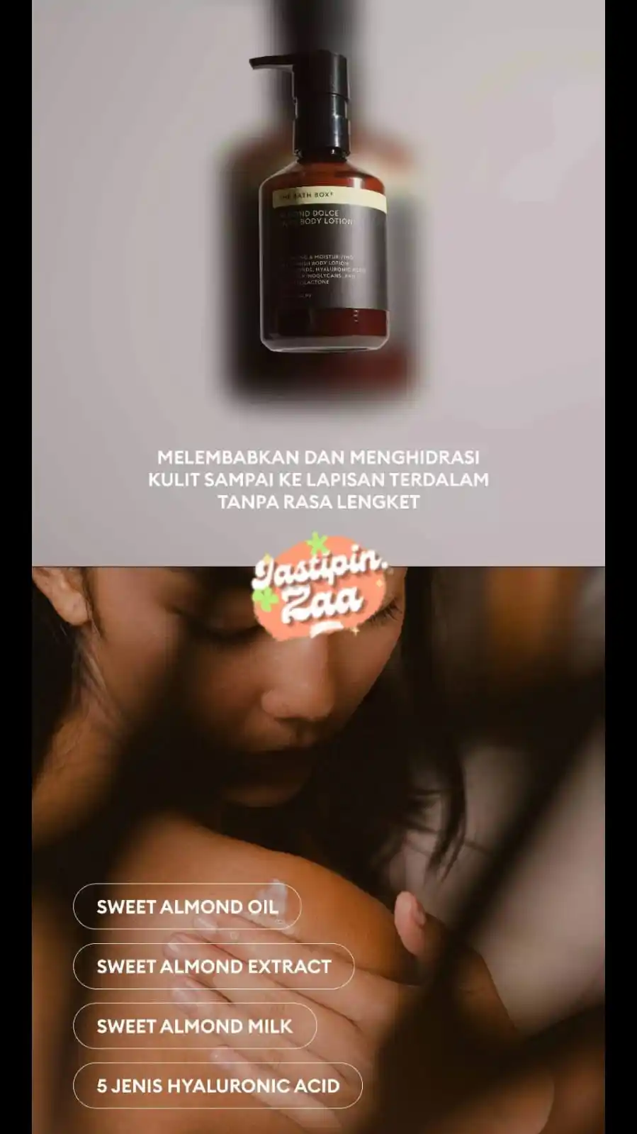 Image from Katalog Jastipin.zaa: 🛁✨ *OPEN PO – THE BATH BOX @ JXB!* ✨🛁 Almond Dolce Silky Body Lotio...