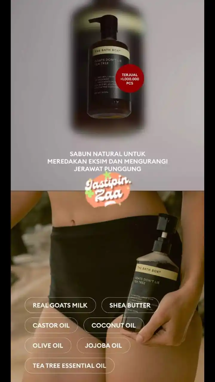 Image from Katalog Jastipin.zaa: *🛁✨ *OPEN PO – THE BATH BOX @ JXB!* ✨🛁 GDL Tea Tree Liquid Soap - M...