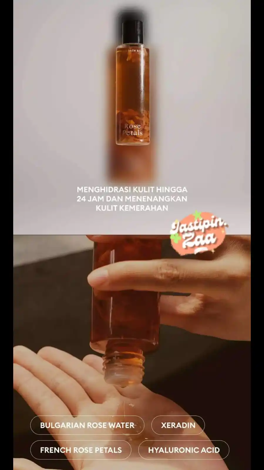 Image from Katalog Jastipin.zaa: 🛁✨ *OPEN PO – THE BATH BOX @ JXB!* ✨🛁  Rose Petals Hydrating Toner -...