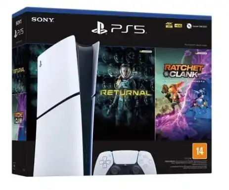 Image from Tecnoart Promoções 🖥: 🔥PlayStation 5 Slim Edição Digital 2024 - 1TB!🌟 loja oficial da ...