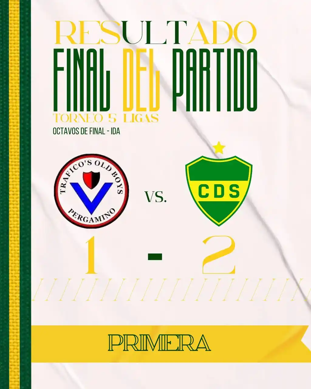 Image from Defensores de Salto 🔰🦜: PRIMERA - FINAL DEL PARTIDO: GANÓ DEFENSORES 🔰  Con goles de Villalba...