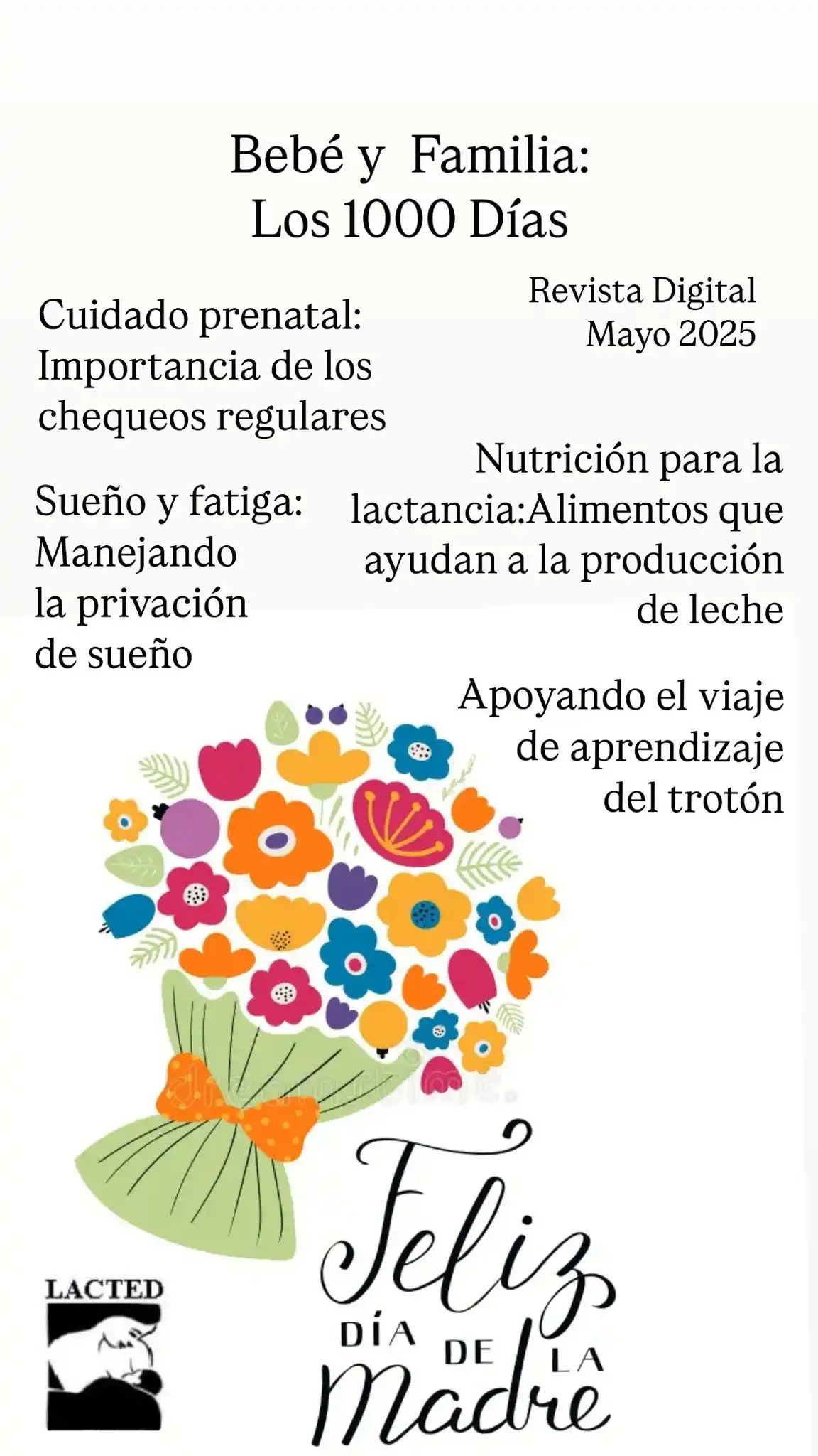 Image from Lacted: Queridas familias, En este mes de mayo, celebramos no solo la renovac...