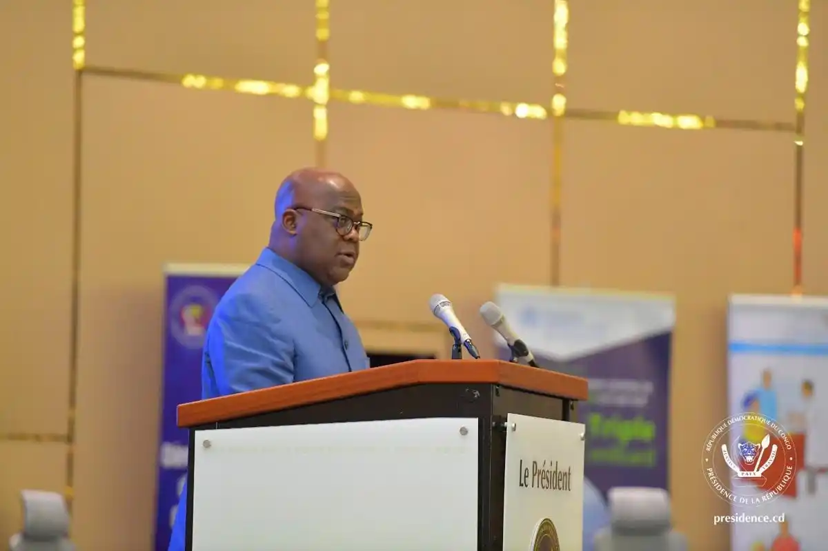 Image from Notre Afrik: *RD Congo : Félix Tshisekedi invite les provinces à consacrer 15 % de ...
