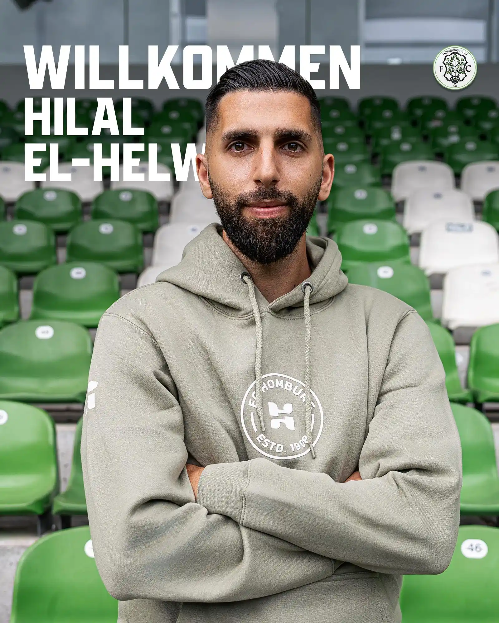 Image from FC 08 Homburg: ⚽️ Stürmer *Hilal El-Helwe* wird künftig für unseren FCH auf Torejagd ...
