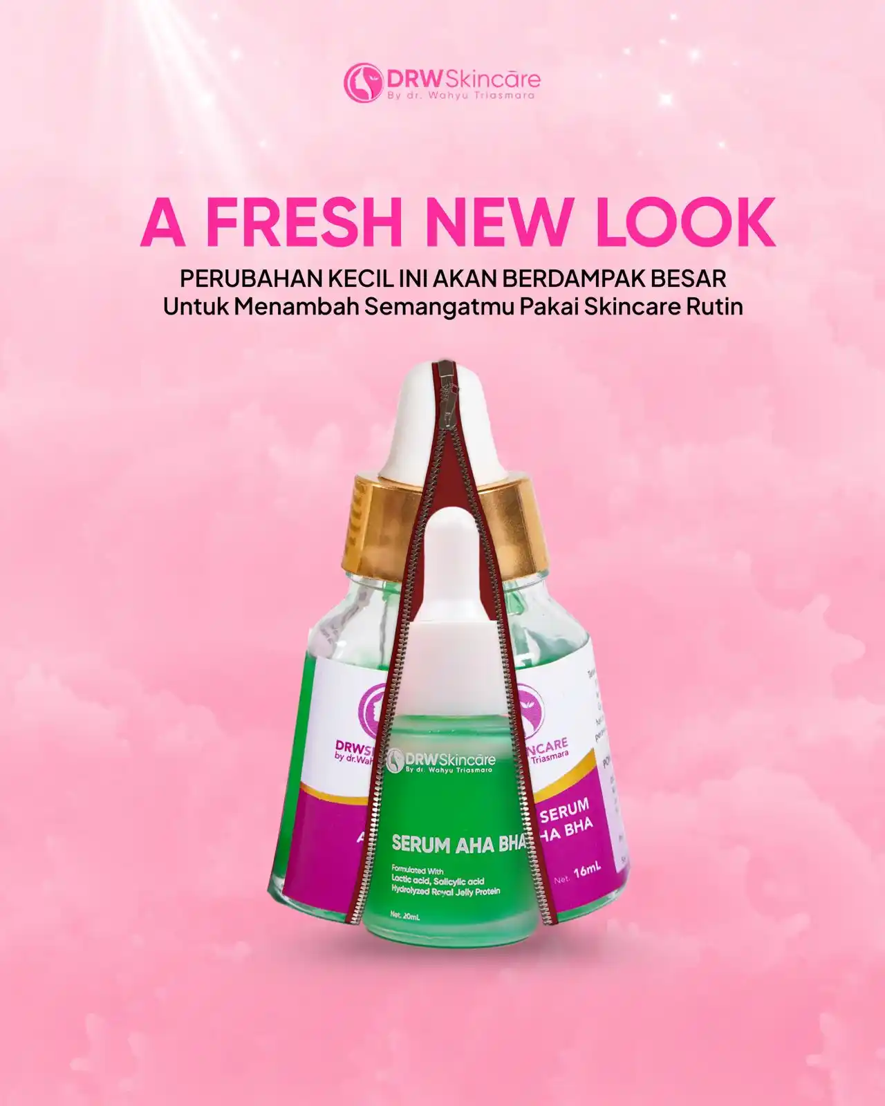 Image from DRW Skincare: TAMPIL LEBIH CANTIK DAN FRESH DENGAN KEMASAN BARU 😍‼️  DRW Skincare b...