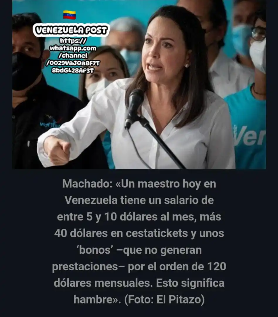 Image from VENEZUELA POST: ...Únete al Canal VENEZUELA POST https://whatsapp.com/channel/0029V...