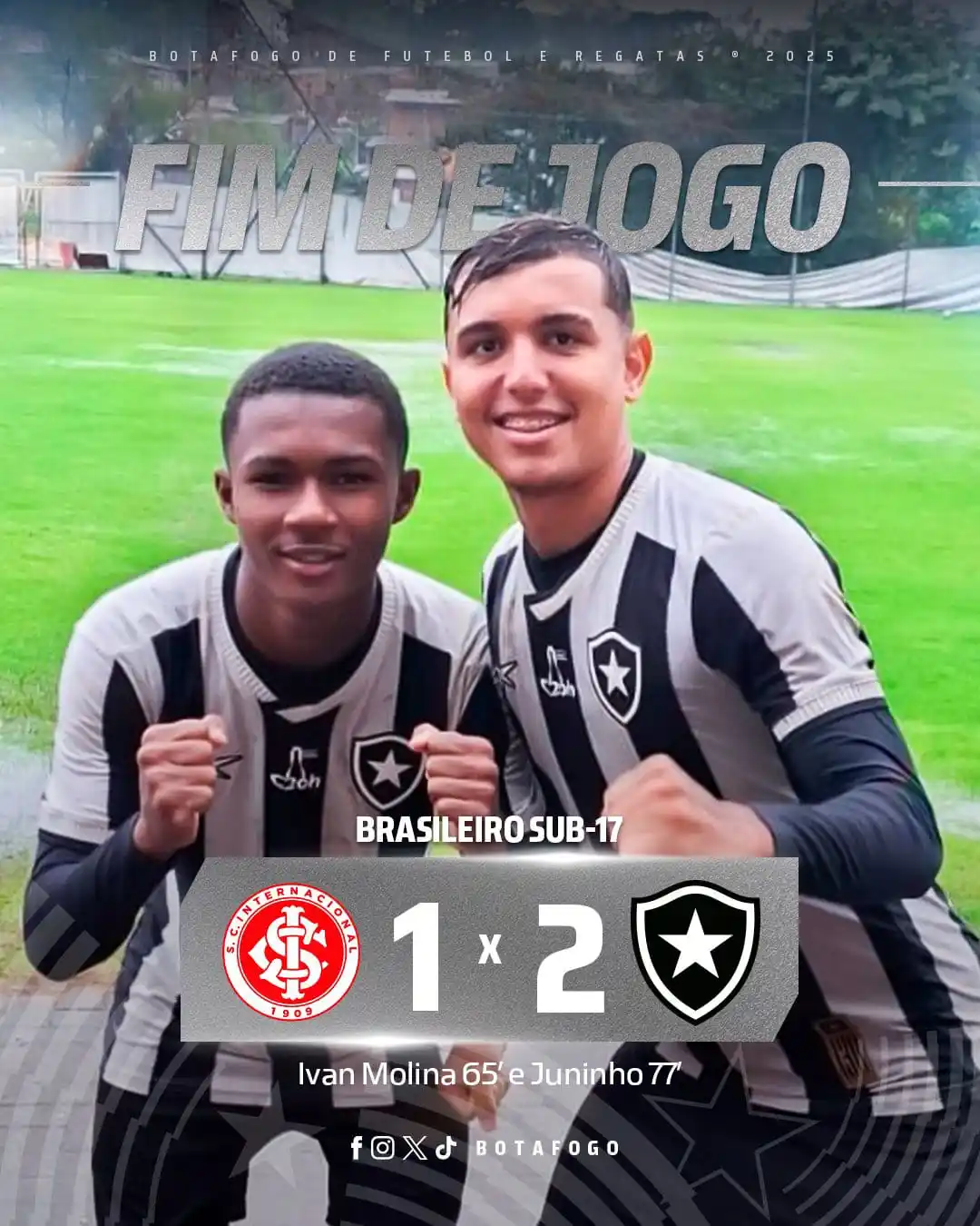 Image from SPORTTINTOS⚽🔥: ‼️🇻🇪 *Iván Molina anotó gol con Botafogo U17* El Vinotinto vió acci...