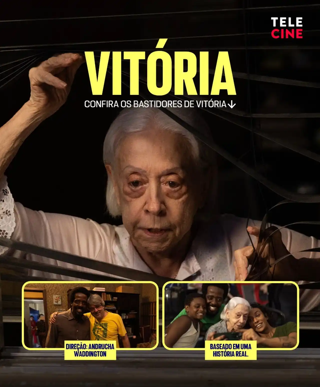 Image from Guia Ctv • TV, Filmes, Séries e Futebol: ❤️ *"Vitória"* 📱 Disponível na PrimeVideo e no App *Ctv* a partir de ...