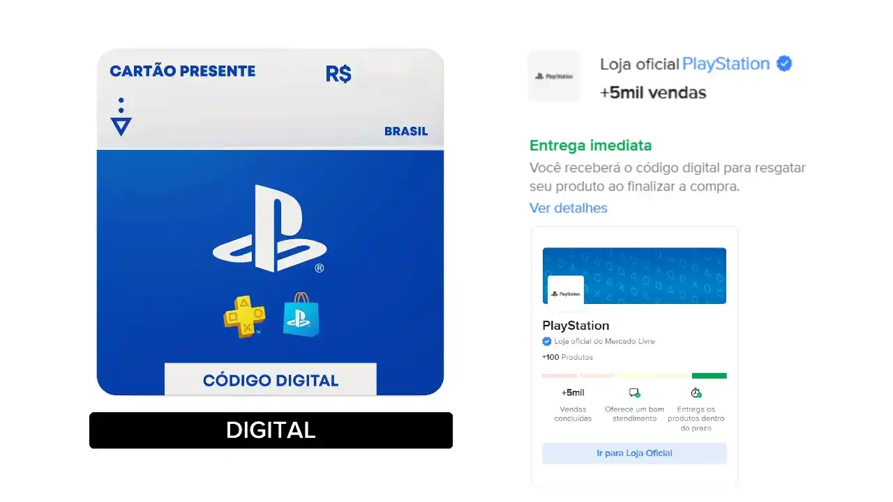 Image from JOAO_PSX PROMOÇÕES: 🚨15% OFF EM GIFT CARDS FUNCIONANDO (Loja oficial da playstation) 📢So...