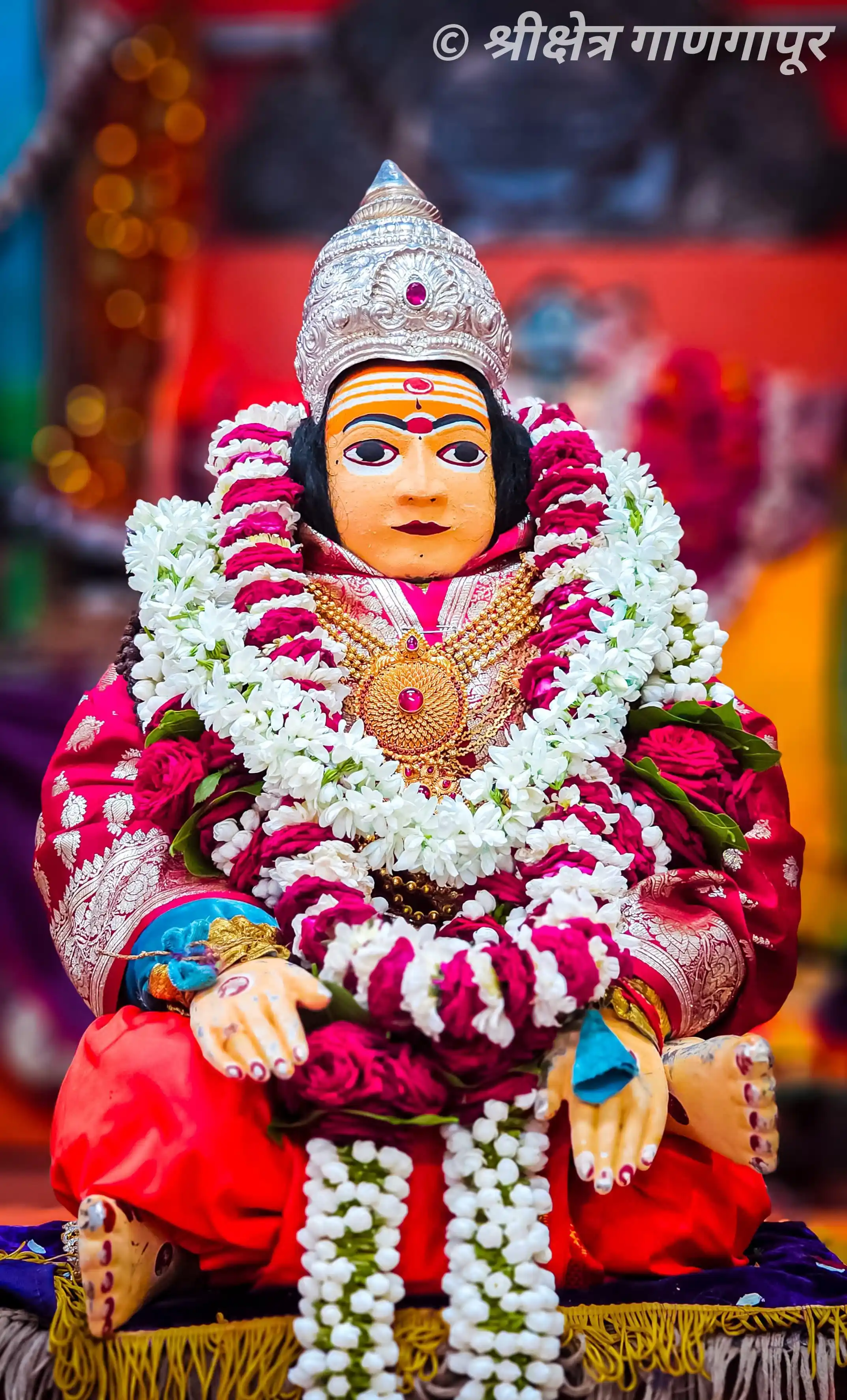 Image from Ganagapura: 17 June 2025 Today’s Evening Palakhi Utsav Murthy Darshan @ Nirgun Mat...