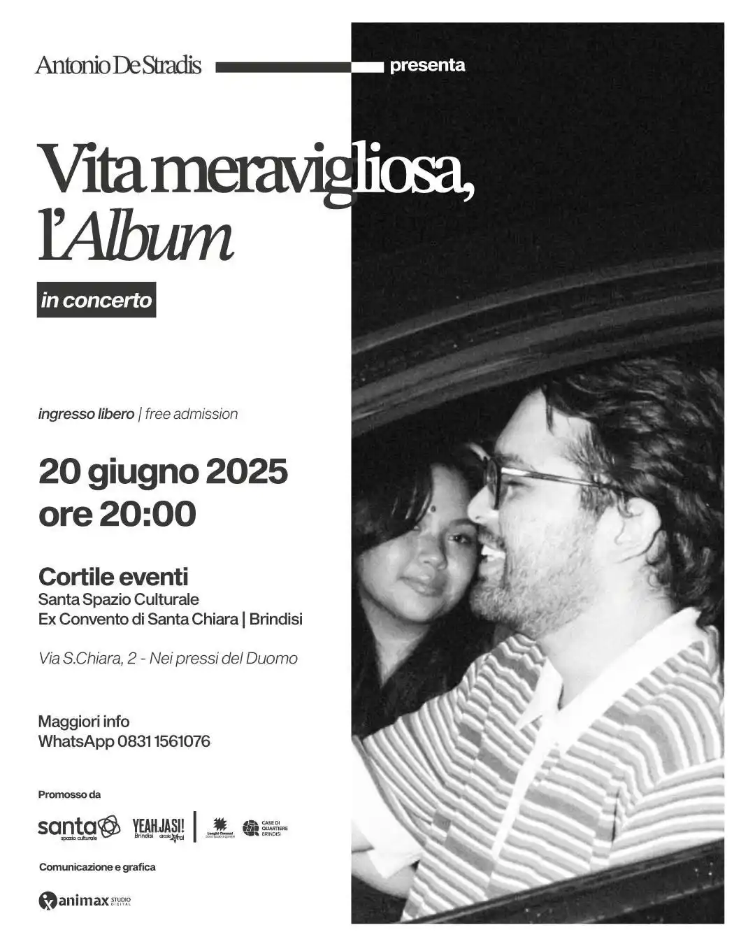 Image from Santa Channel : ✨ 20 giugno - presentazione dell'album 🎹 Vita meravigliosa – l’Album ...