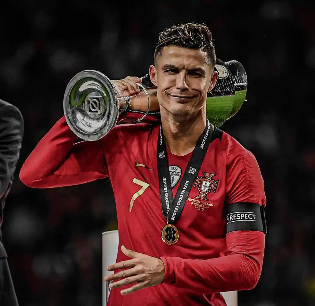 Image from تغطية مباريات: ✅ • عــاجــل ورســمــيًــا |  منتخب البرتغال بطلََا لـ دوري الأمم الأو...