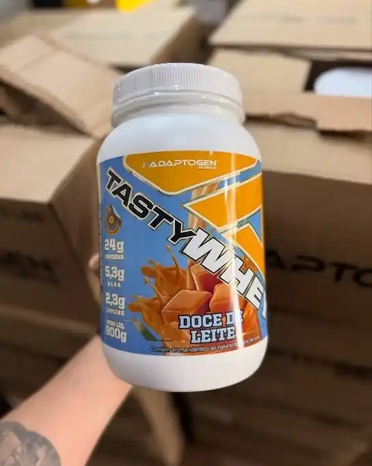 Image from JOAO_PSX PROMOÇÕES: 🚨 ADAPTOGEN É ELITE 📢 Suplemento Tasty Whey 3W Gourmet Whey Protein...