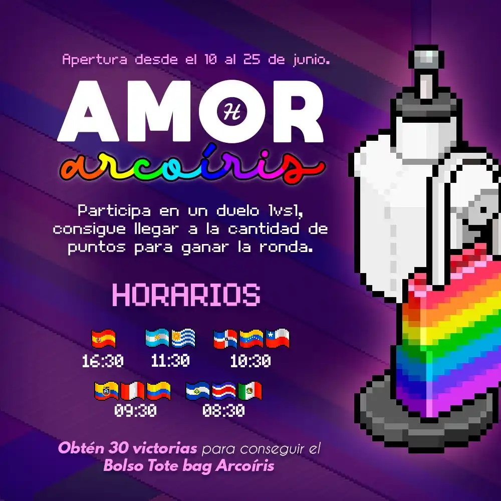 Image from Comunidad Hobba: *¡Amor Arcoíris! 🏳️‍🌈*  Diversión en gran parte del mes en este nuev...