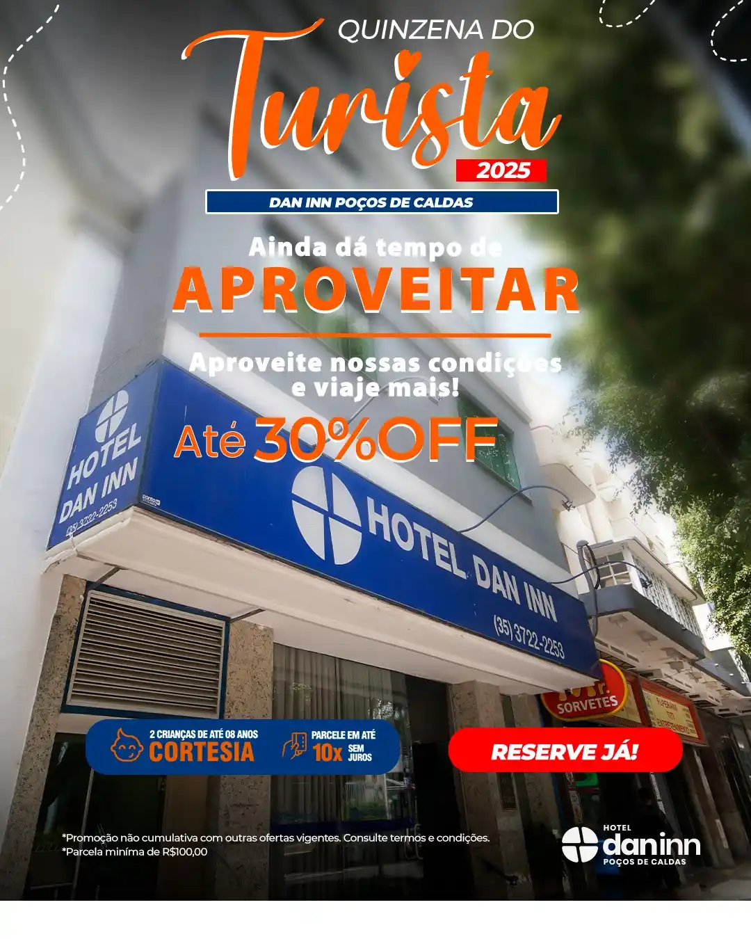 Image from Dan Inn Poços De Caldas: 🧳ATÉ 30% OFF em POÇOS DE CALDAS! MAIS só por POUCO TEMPO!🚙 Ainda dá...