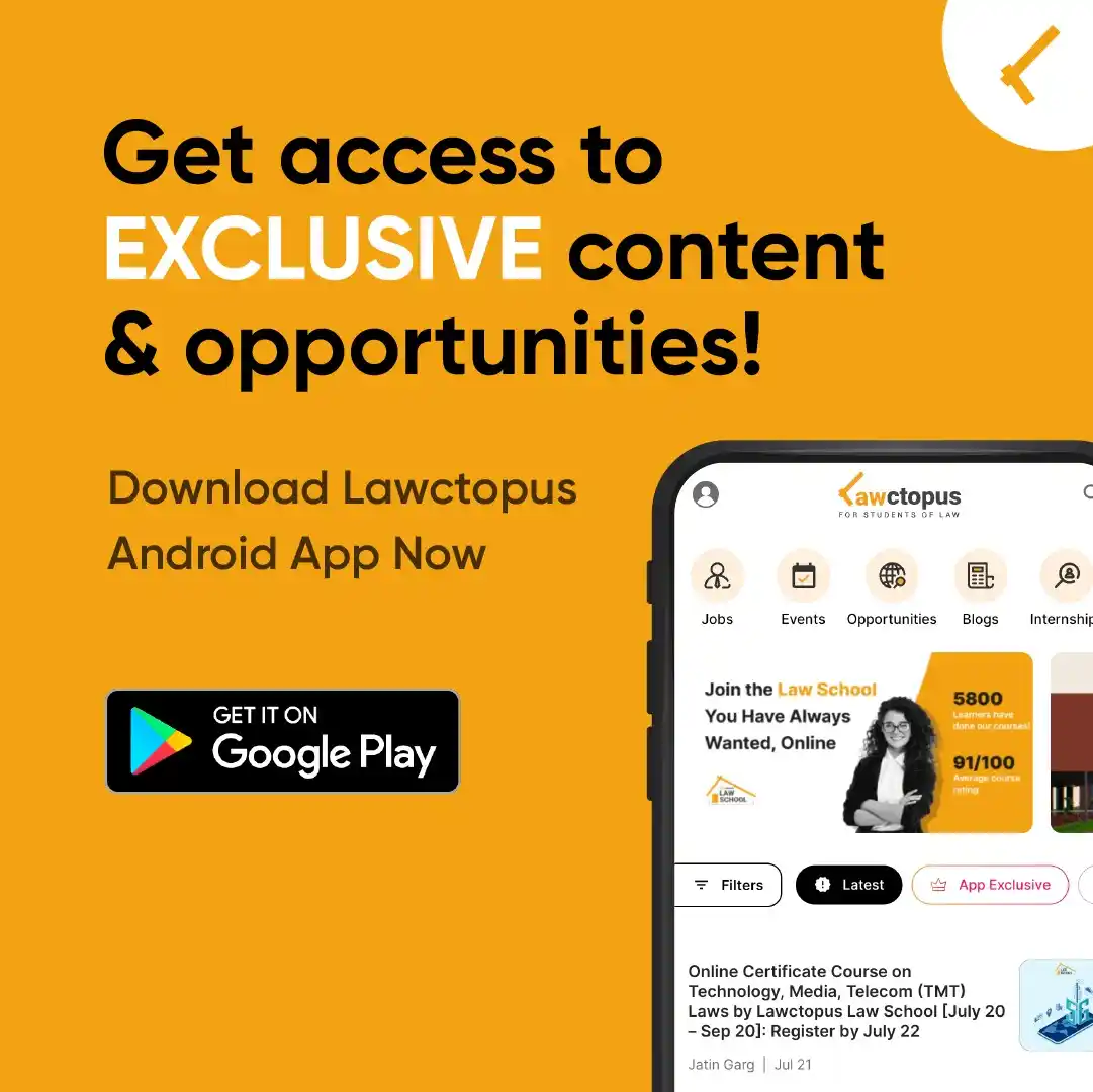 Image from Lawctopus Jobs: Big news! 🥳  The Lawctopus App has crossed *60,000+* downloads on the...