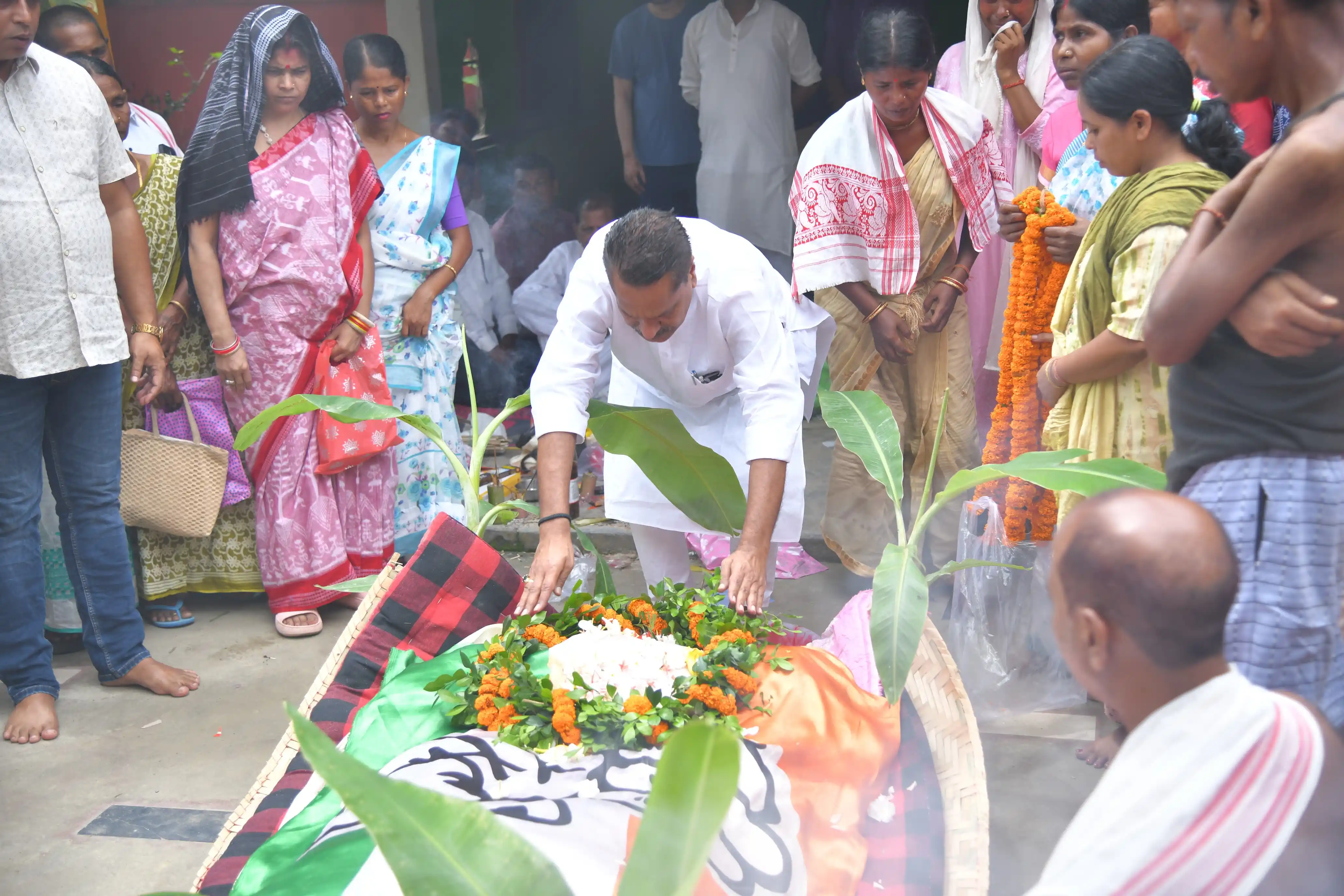 Image from Ashok Singhal: Deeply saddened to learn about the passing of Subhadra Tanti, wife of ...