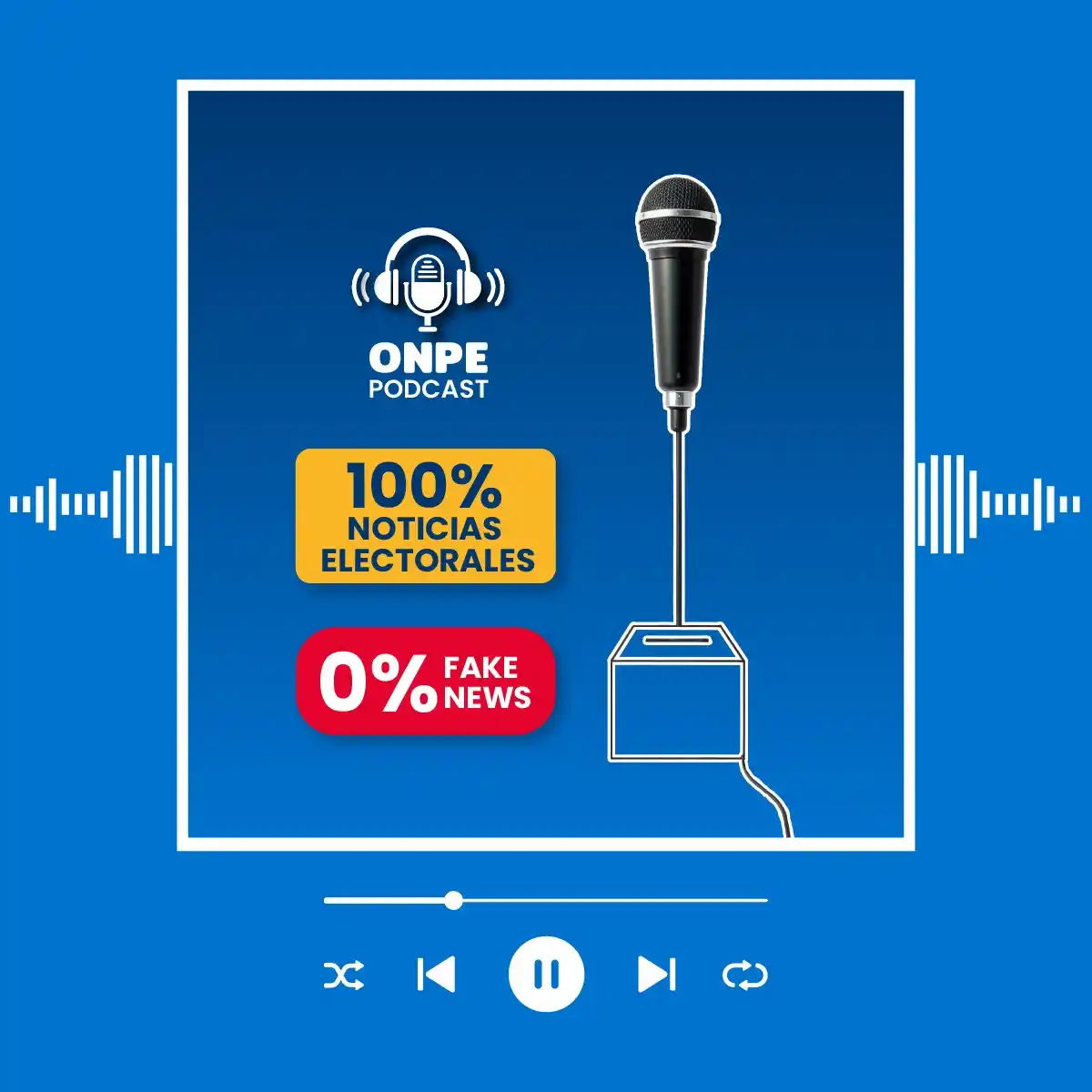 Image from Oficina Nacional de Procesos Electorales - ONPE: 🎙🗳 En tiempos de elecciones, la información clara es poder. ✅ Infórm...