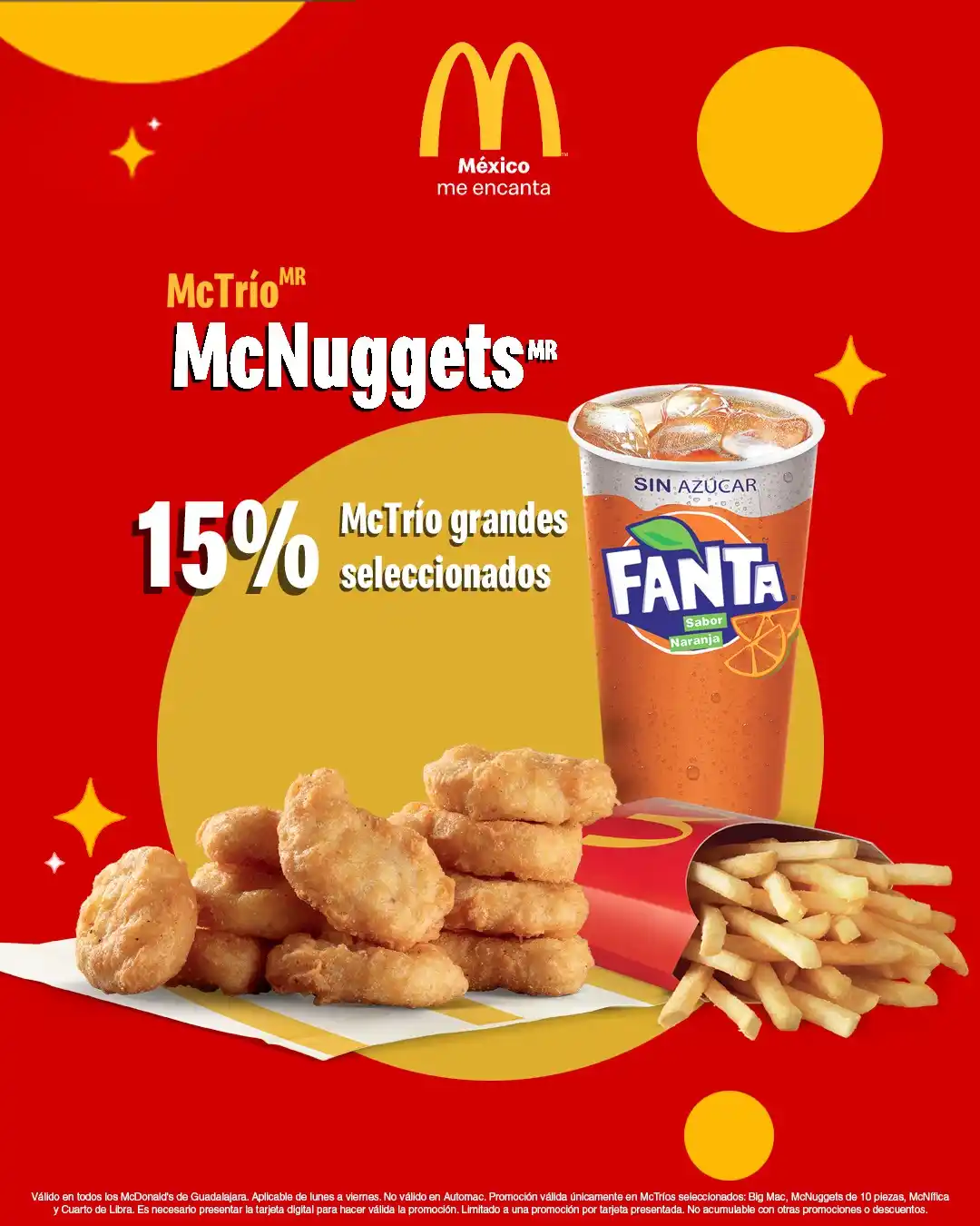 Image from Círculo Informador : ¡Es jueves de disfrutar tu McTrío favorito en *McDonalds*! 🍔🍟✨  Con ...