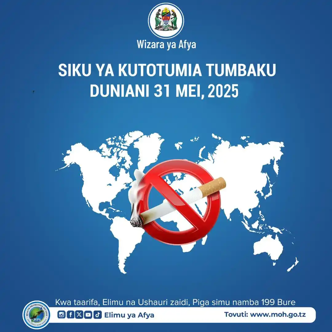 Image from Elimu Ya Afya: 🛑*Fichua Siri nyuma ya biashara ya tumbaku*🛑 Leo ni Siku ya Kupinga...