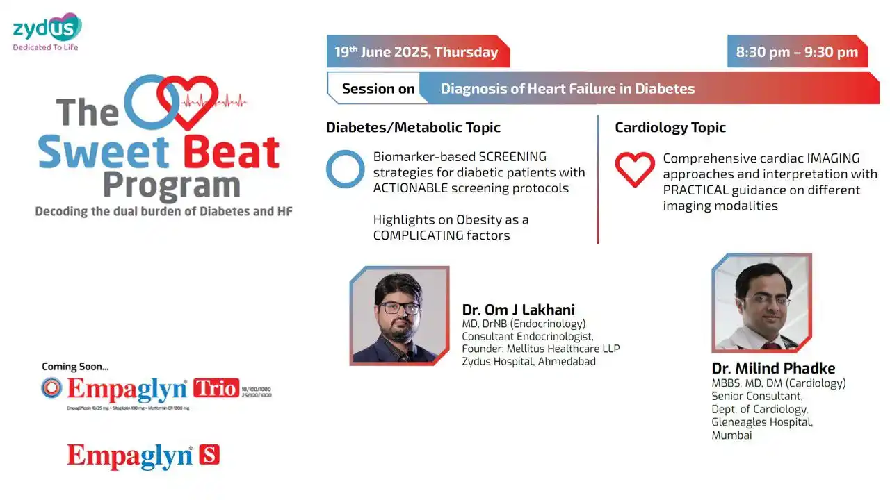 Image from Endocrinology India: Good morning  We are having the Heart Failure in Diabetes Session 2 th...