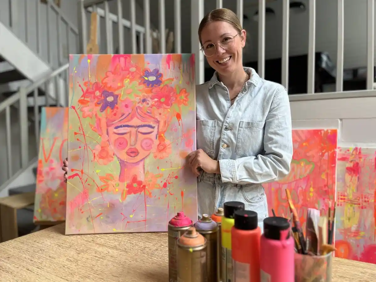 Image from WP Ennepetal/Gevelsberg/Schwelm: Hallo zusammen! Kunst "to go"? Die Gevelsbergerin Anna Frank macht's ...