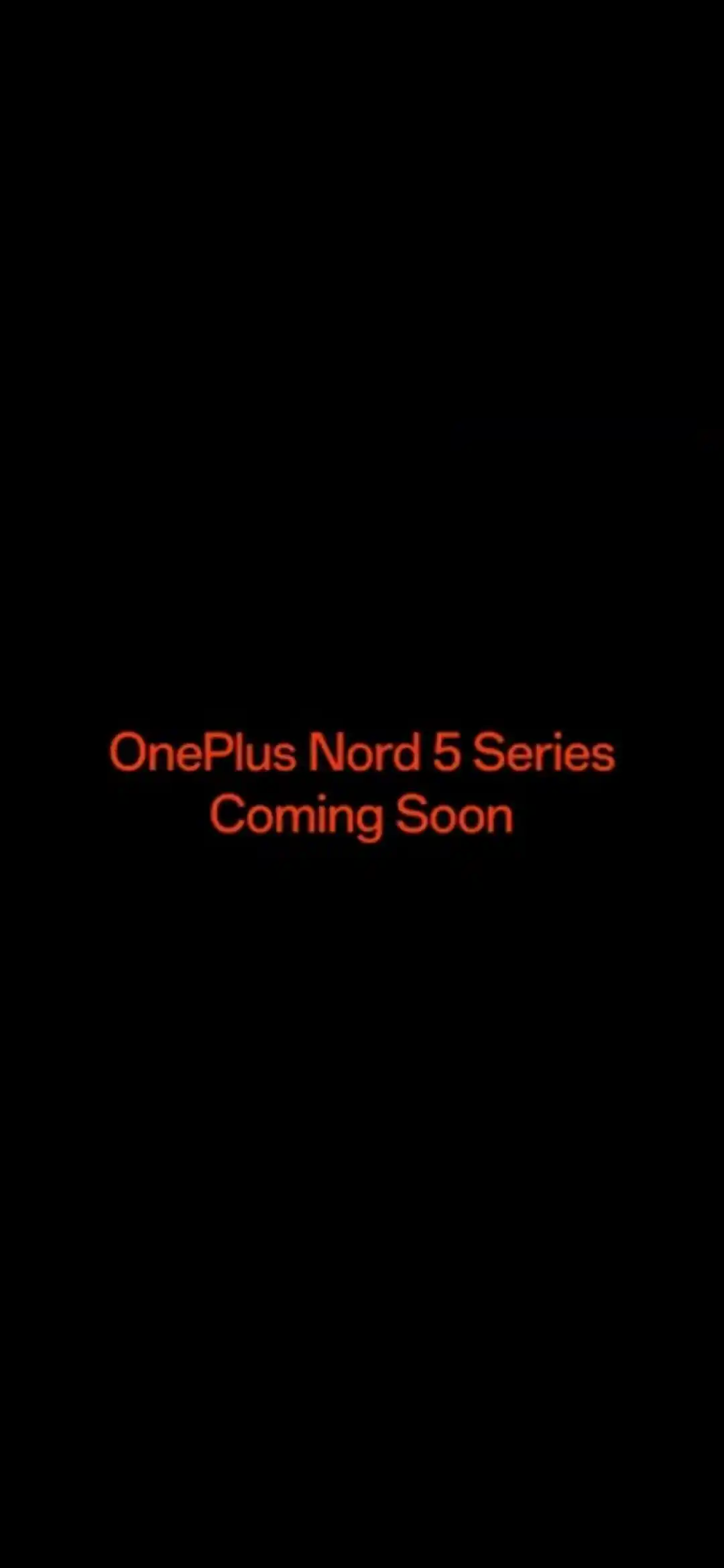 Image from PrathapGTech : It’s official — the OnePlus Nord 5 series is on the way.  <a class="te...
