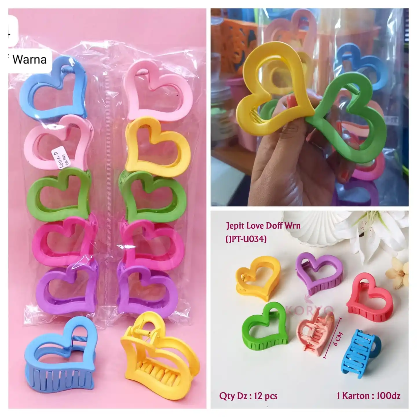 Image from GROSIR MURAH LENGKAP: *Jedai love doff dari harga 67k/12pcs jadi 60.300/12pcs*...